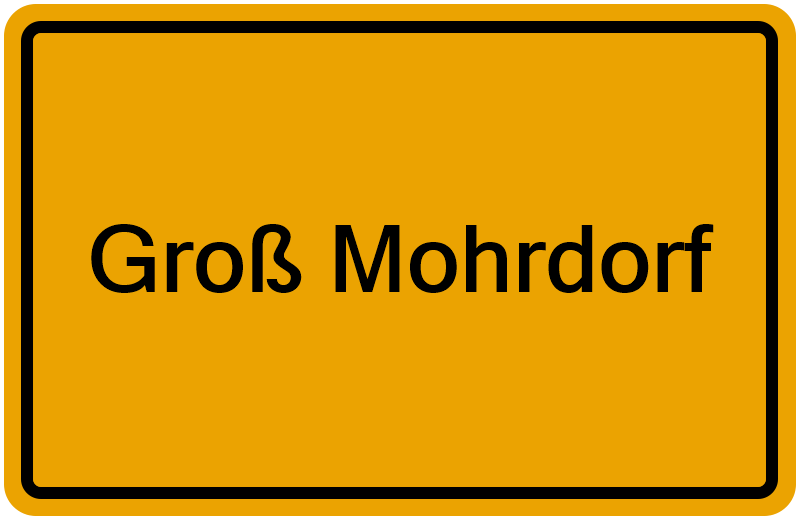 Handelsregister Groß Mohrdorf